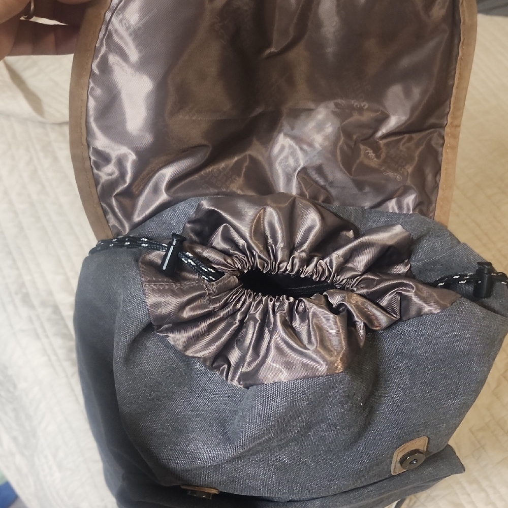 Gray And Brown Men's Backpack - image 8